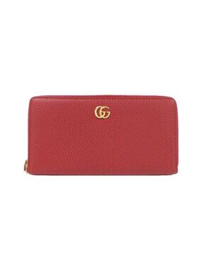 Gucci Petit Marmont Wallet Hibiscus Red
